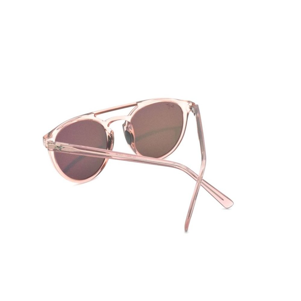 Maui Jim Sunglasses Ah Dang MJ 781-12C Round Pink MAUI Sunrise Polarized - Picture 6 of 8